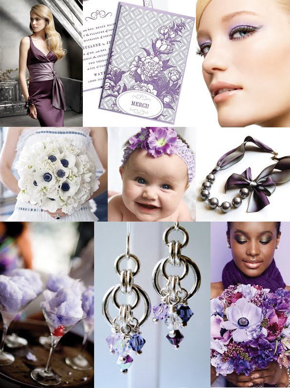 purple wedding themes